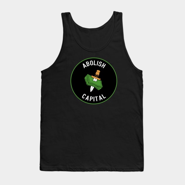 Abolish Capital Tank Top by Football from the Left